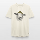 Wolle Schaf - Unisex Premium T-Shirt - Naturweiß