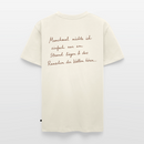 Ab an den Strand  - Unisex Premium T-Shirt - Naturweiß
