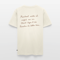 Ab an den Strand  - Unisex Premium T-Shirt - Naturweiß