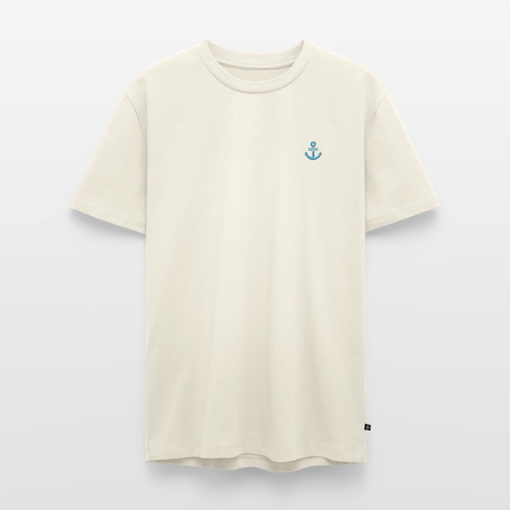 Anker Stick - Männer Premium T-Shirt - Naturweiß
