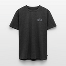 Im Herzen Verankert Stick - Unisex Premium T-Shirt - Anthrazit meliert
