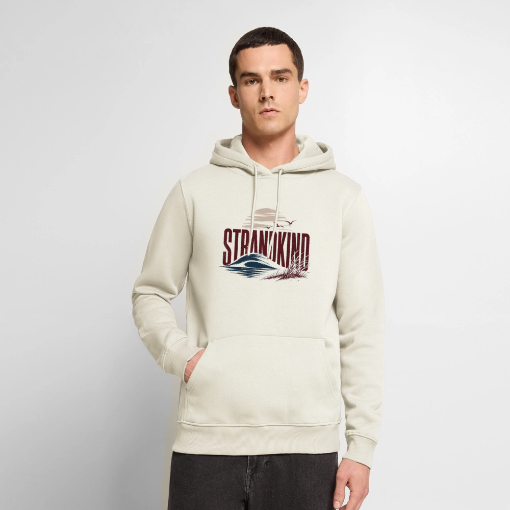 Strandkind - Unisex Premium Hoodie - Naturweiß