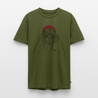 Kurt Hansen Walross - Unisex Premium T-Shirt - Khaki