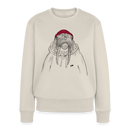 Kurt Hansen Walross - Frauen Premium Pullover - Beige
