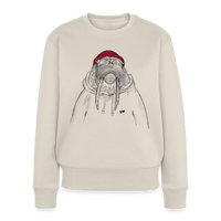 Kurt Hansen Walross - Frauen Premium Pullover - Beige