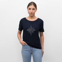 Nordkurs -  Relaxed Frauen Bio-T-Shirt - Navy