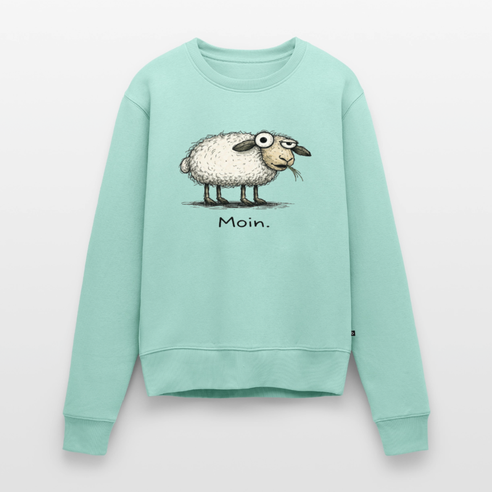 Moin Schaf - Frauen Premium Pullover - Mint 