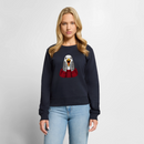 Möwe allein zu Haus - Frauen Premium Pullover - Navy