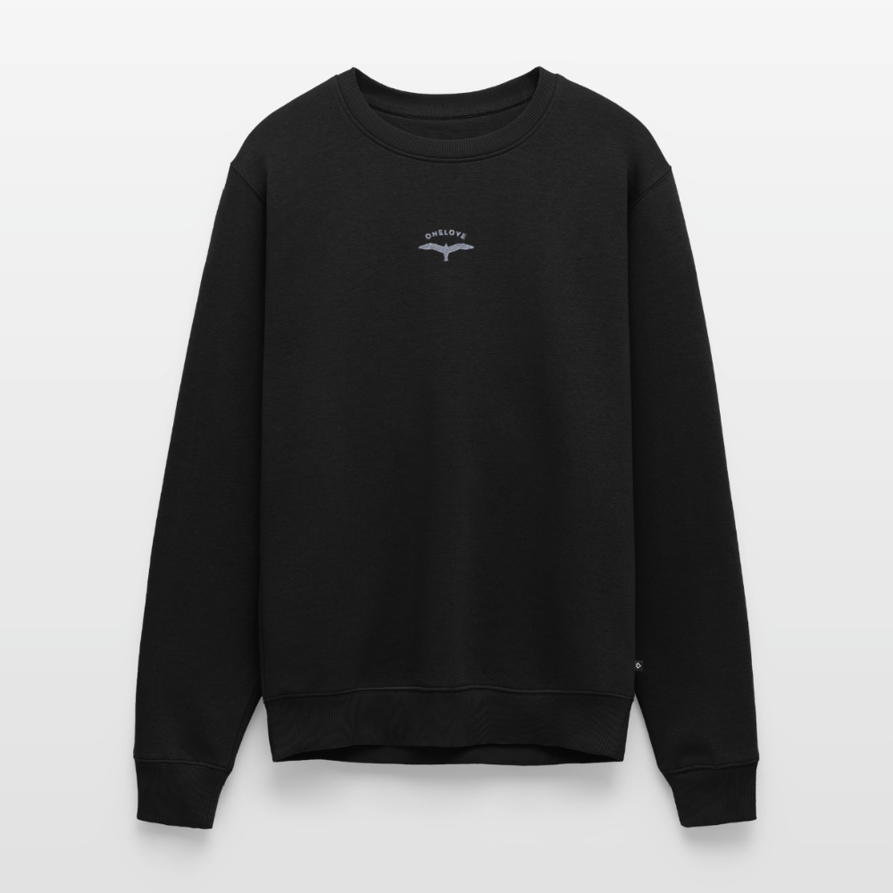 ONELOVE Möwe - Unisex Premium Pullover - Schwarz