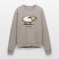 Moin Schaf - Frauen Premium Pullover - Taupe