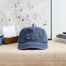 Im Herzen Verankert - Relaxed Vintage Cap - Vintage Denim