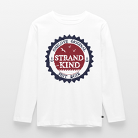Strandkind Original - Kinder Premium Langarmshirt - Weiß