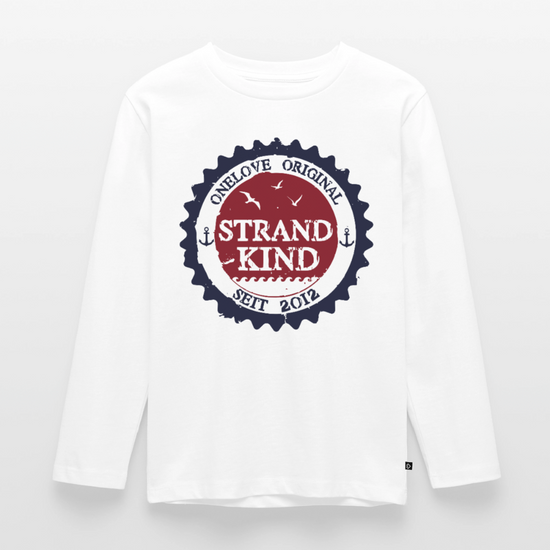 Strandkind Original - Kinder Premium Langarmshirt