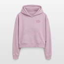 Im Herzen verankert Stick - Cropped Oversized Heavyweight Frauen Hoodie - Altrosa