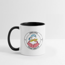 Team Dreist - Tasse zweifarbig - Weiß/Schwarz