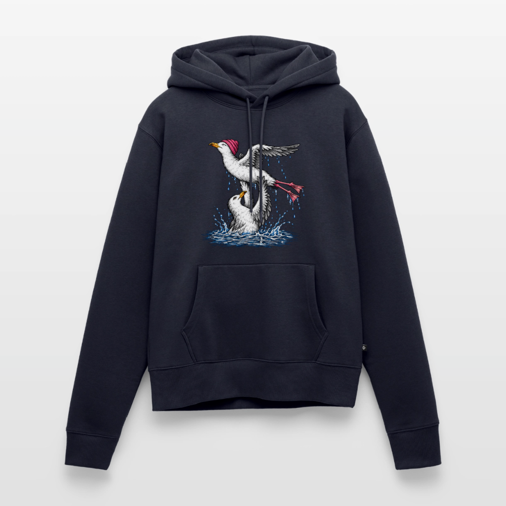 Dancing Möwe - Frauen Premium Hoodie - Navy