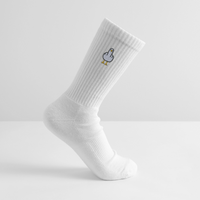 F**k You Möwe  - Tennissocken - Weiß