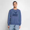 Ahoi - Unisex Premium Pullover - Taubenblau