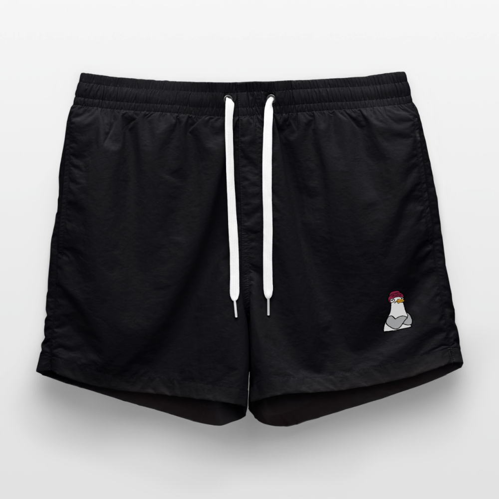 Moin Möwe - Badeshorts - Schwarz