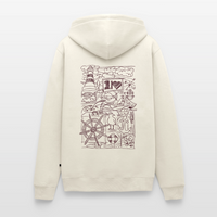 Collage - Unisex Premium Hoodie - Naturweiß