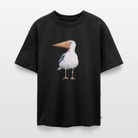 Eisvogel - Unisex Premium Oversized Bio T-Shirt - Schwarz