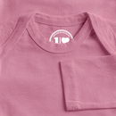 Hauk Original - Baby Bio-Langarm-Body - Mauve