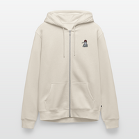 Moin Möwe Stick - Unisex Premium Kapuzenjacke - Beige