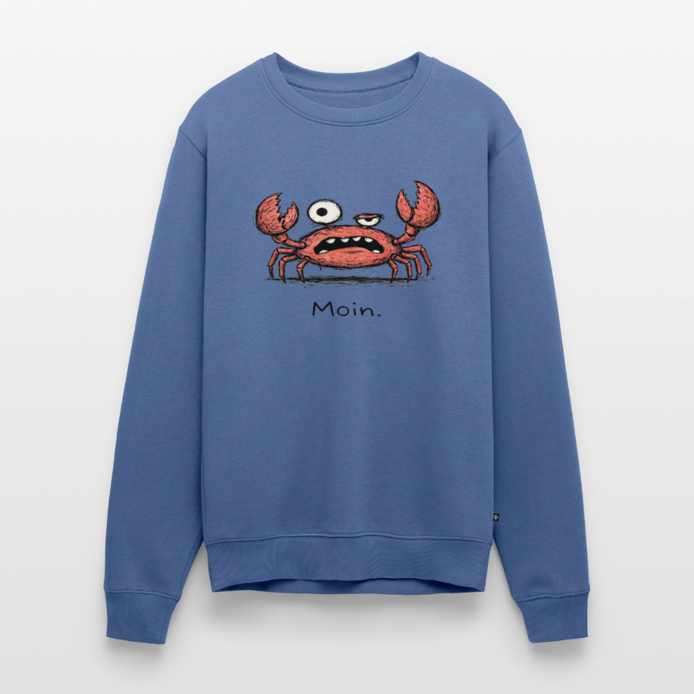 Moin Krabbe - Unisex Premium Pullover - Taubenblau