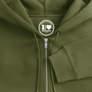 Moin Stick - Unisex Premium Kapuzenjacke - Khaki