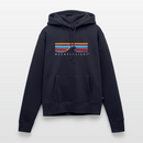Meerverliebt Welle - Frauen Premium Hoodie - Navy