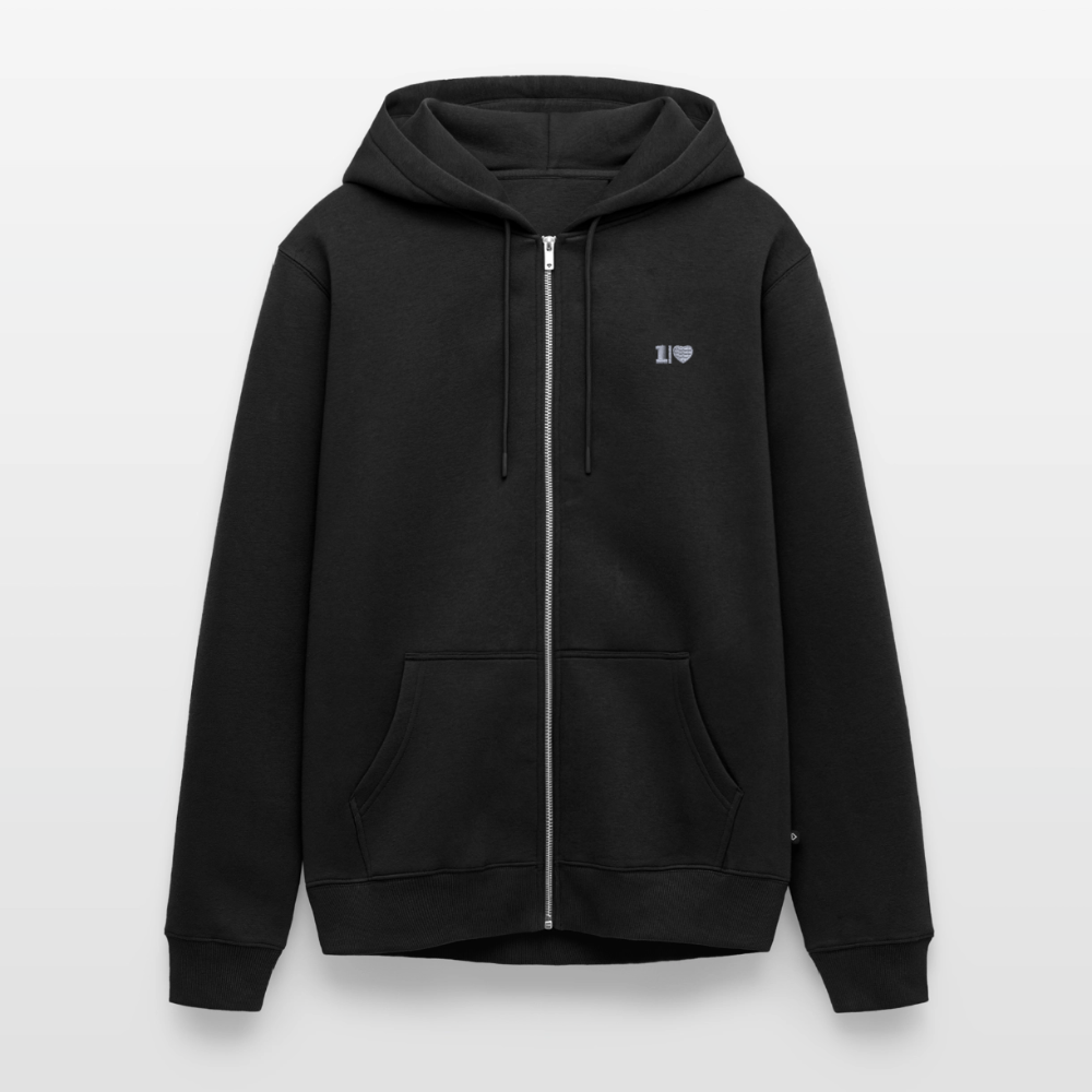 ONELOVE - Unisex Premium Kapuzenjacke - Schwarz