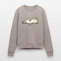 Moin Robbe - Frauen Premium Pullover - Taupe