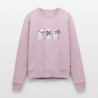 Drei Weise Möwen - Frauen Premium Pullover - Altrosa
