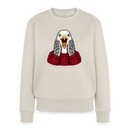 Möwe allein zu Haus - Frauen Premium Pullover - Beige