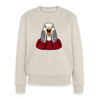 Möwe allein zu Haus - Frauen Premium Pullover - Beige