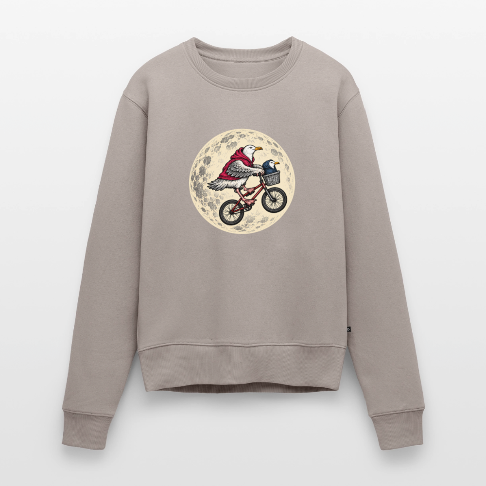 Möwe nach Hause - Frauen Premium Pullover - Taupe
