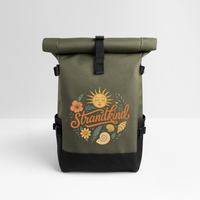 Strandkind - Rolltop Rucksack - Olive/Schwarz