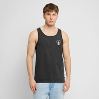 Team Dreist - Männer Premium Tank Top - Anthrazit meliert
