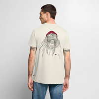 Kurt Hansen Walross - Unisex Premium T-Shirt - Naturweiß