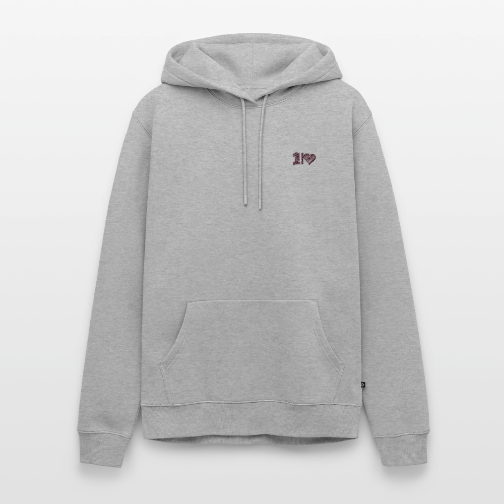 Collage - Unisex Premium Hoodie - Grau meliert