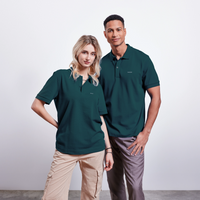Moin -  Unisex Bio-Poloshirt - Dunkles Petrol