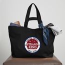 Strandkind Original - Recycelte Shopping Bag - Schwarz