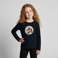 Möwe nach Hause - Kinder Premium Langarmshirt - Navy