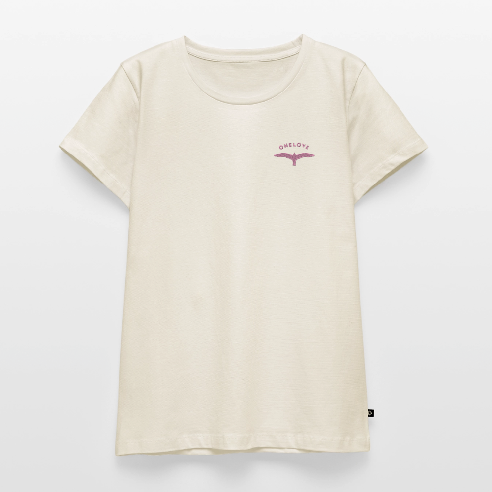 ONELOVE Möwe - Frauen Premium T-Shirt - Naturweiß