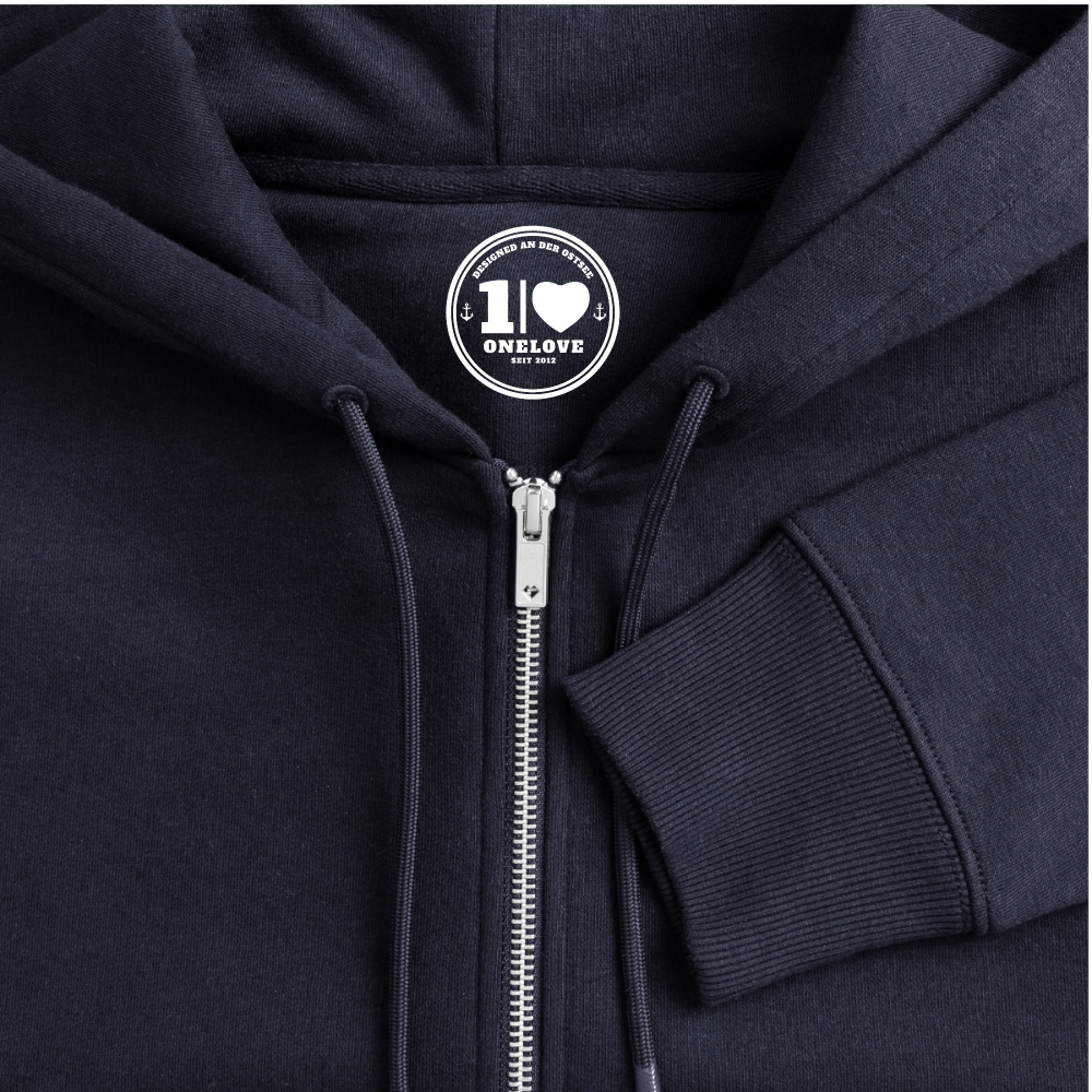Eisvogel - Frauen Premium Kapuzenjacke - Navy