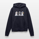 Drei Weise Möwen - Frauen Premium Hoodie - Navy