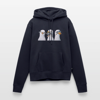 Drei Weise Möwen - Frauen Premium Hoodie - Navy