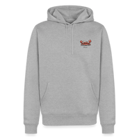 Moin Krabbe - Unisex Premium Hoodie - Grau meliert