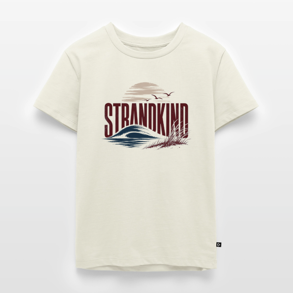 Strandkind - Kinder Premium T-Shirt - Naturweiß