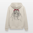 Kurt Hansen Walross - Premium Kapuzenjacke - Beige